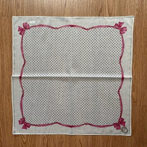Vintage Christian Dior Handkerchief