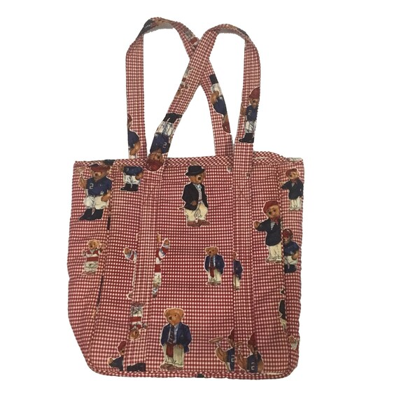 polo bear bag