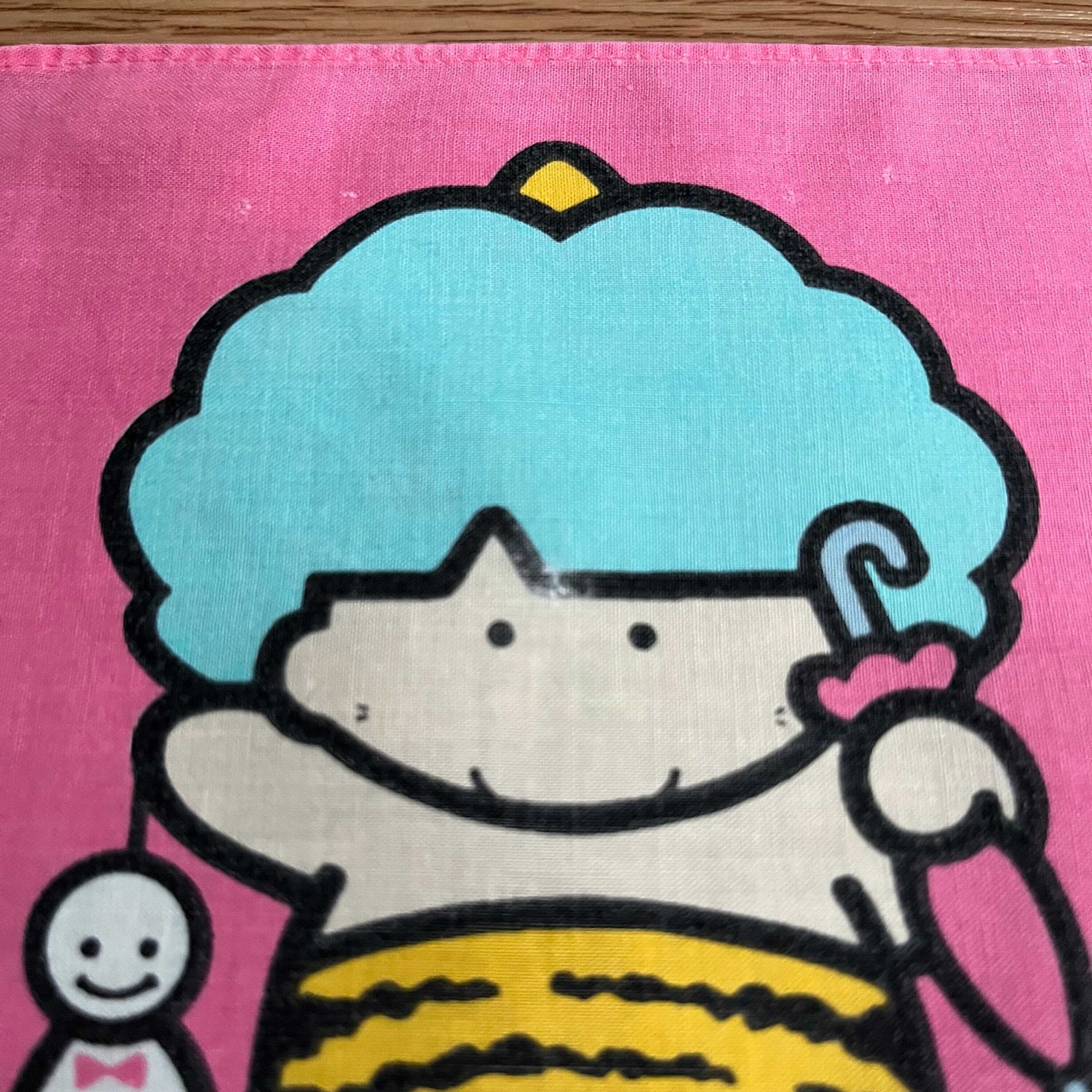 ★♪●　garikuho Vintage90s Goropikadon / Sanrio Handkerchief - Etsy