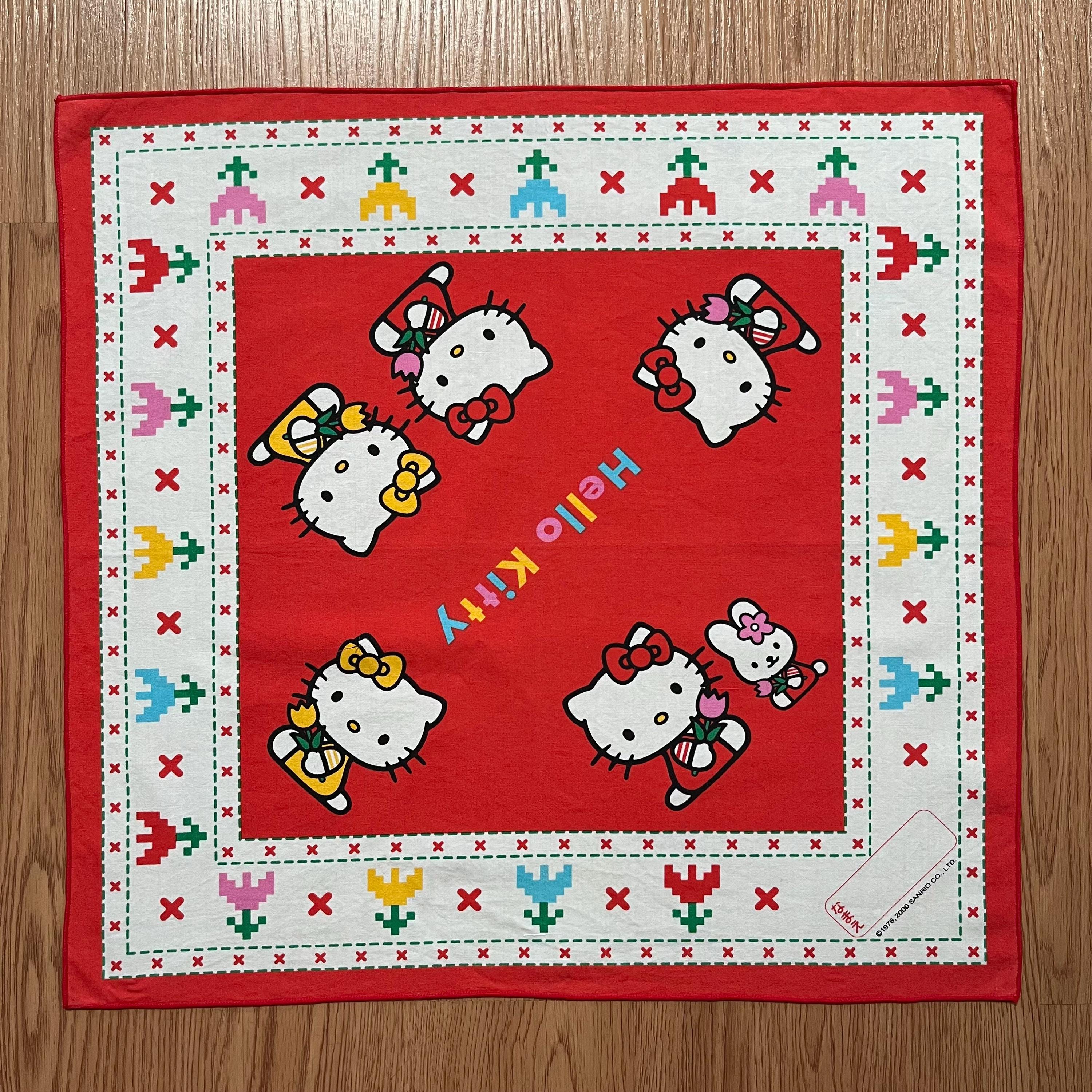 Vintage2000s Hello Kitty / Sanrio Handkerchief - Etsy