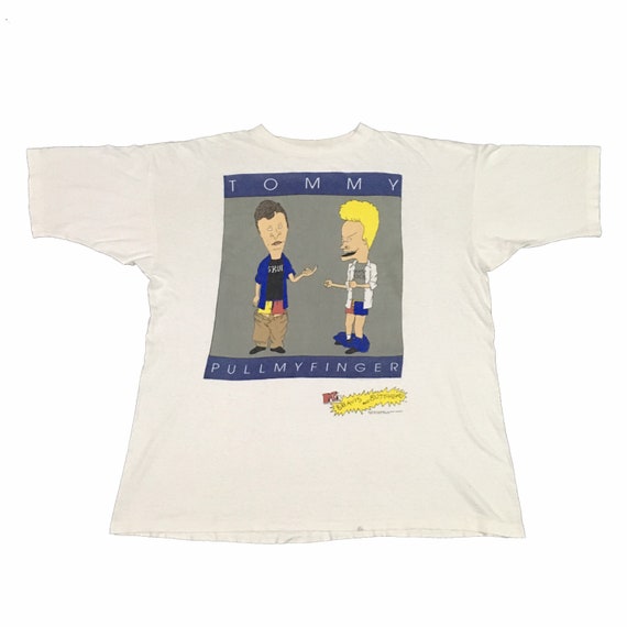 Vintage1995s Beavis And Butthead Tommy Pull my fin