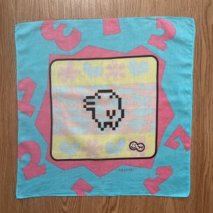 Vintage Tamagotch / Game Handkerchief