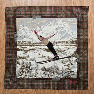 Vintage Ralph Lauren ski Handkerchief