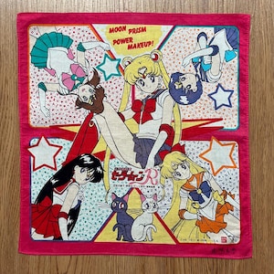Vintage90s Sailor moon Handkerchief