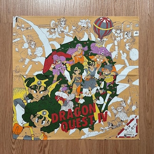 Vintage90s Dragon Quest Handkerchief