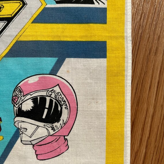 Vintage90s Goggle V / Super Sentai Handkerchief - Etsy