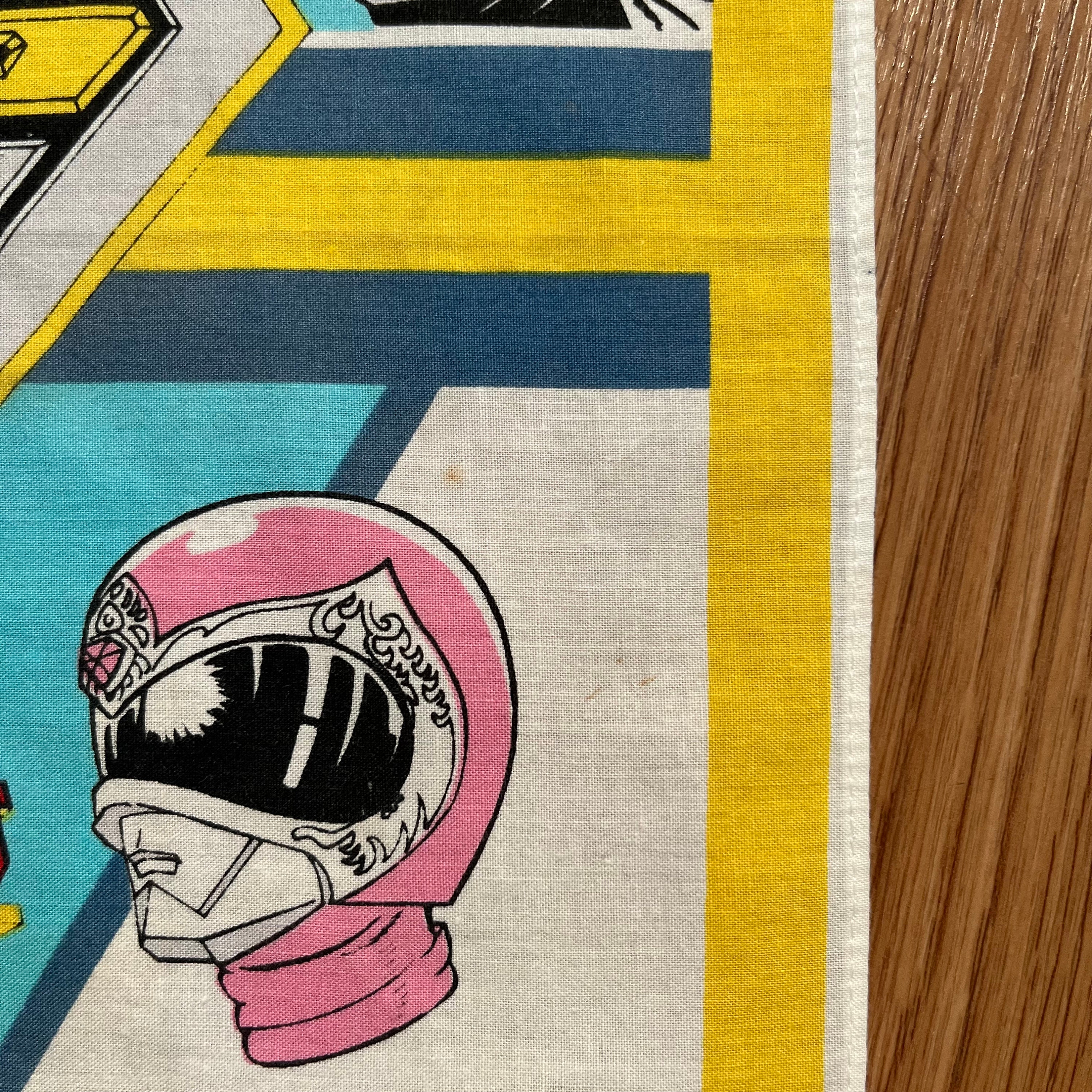 Vintage90s Goggle V / Super Sentai Handkerchief - Etsy