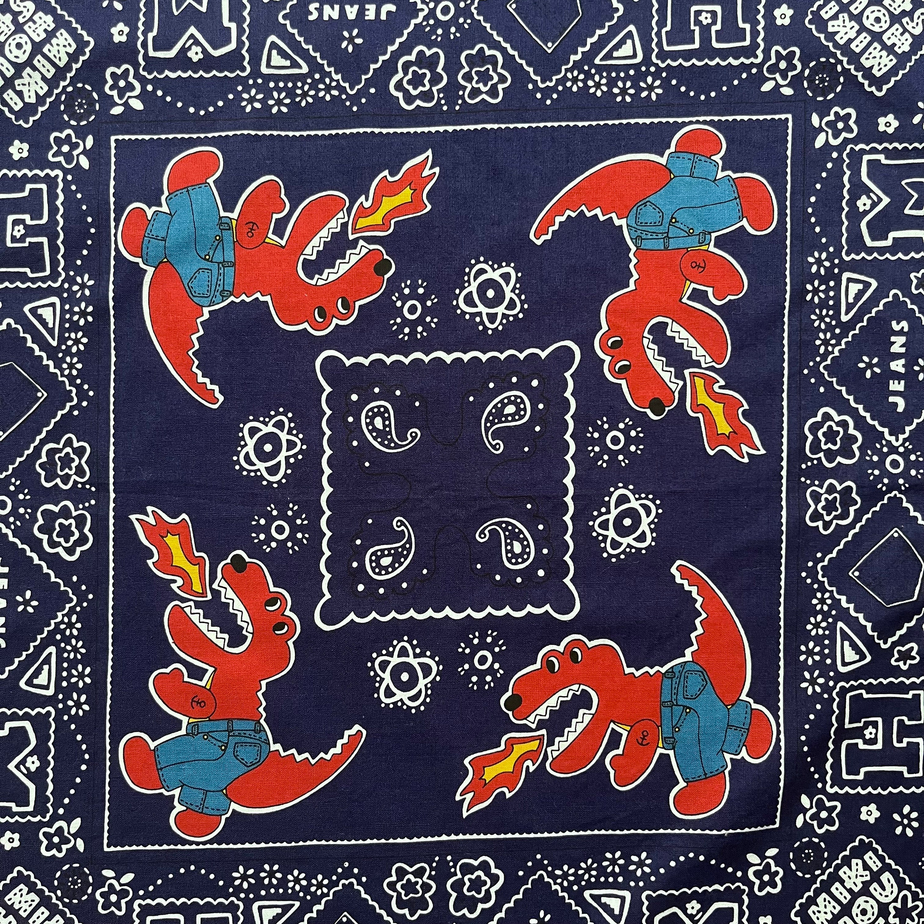 Vintage Miki House Jeans Handkerchief - Etsy