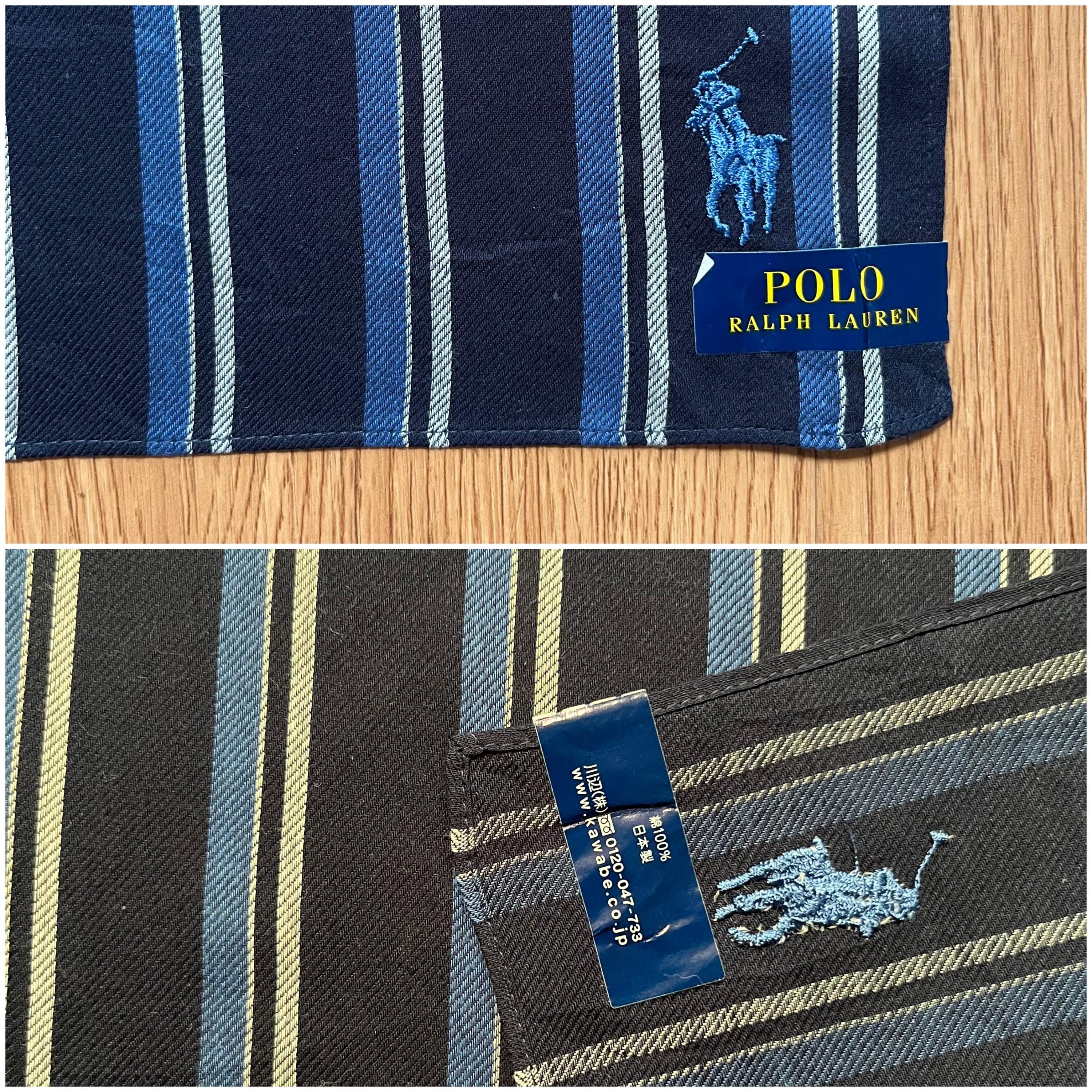 ヴィンテージ90年代ポロラルフローレンハンカチ - Etsy 日本