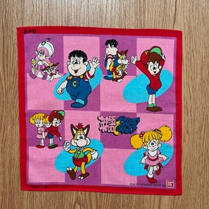 Vintage90s Cartoon / Anime Handkerchief