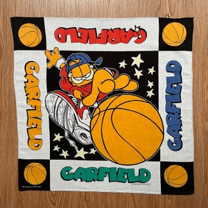 Vintage Garfield Handkerchief
