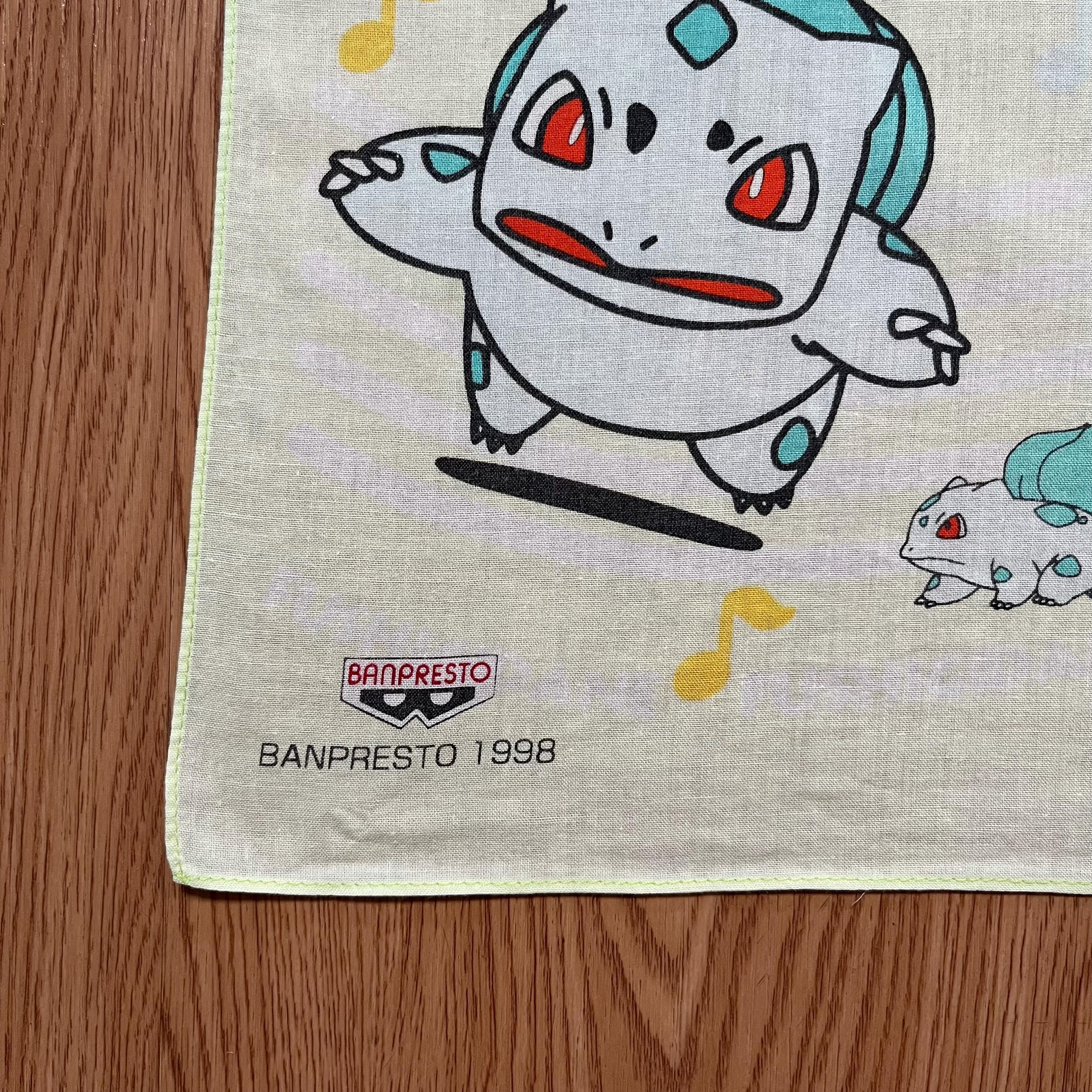 1998年代ヴィンテージポケモンハンカチ - Etsy 日本