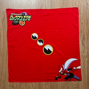 Vintage90s Blues Rockman Handkerchief