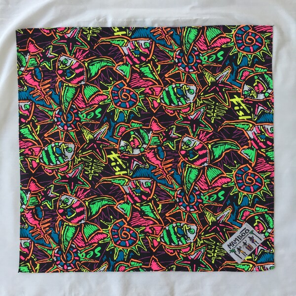 Vintage Mamboo kite plan Handkerchief