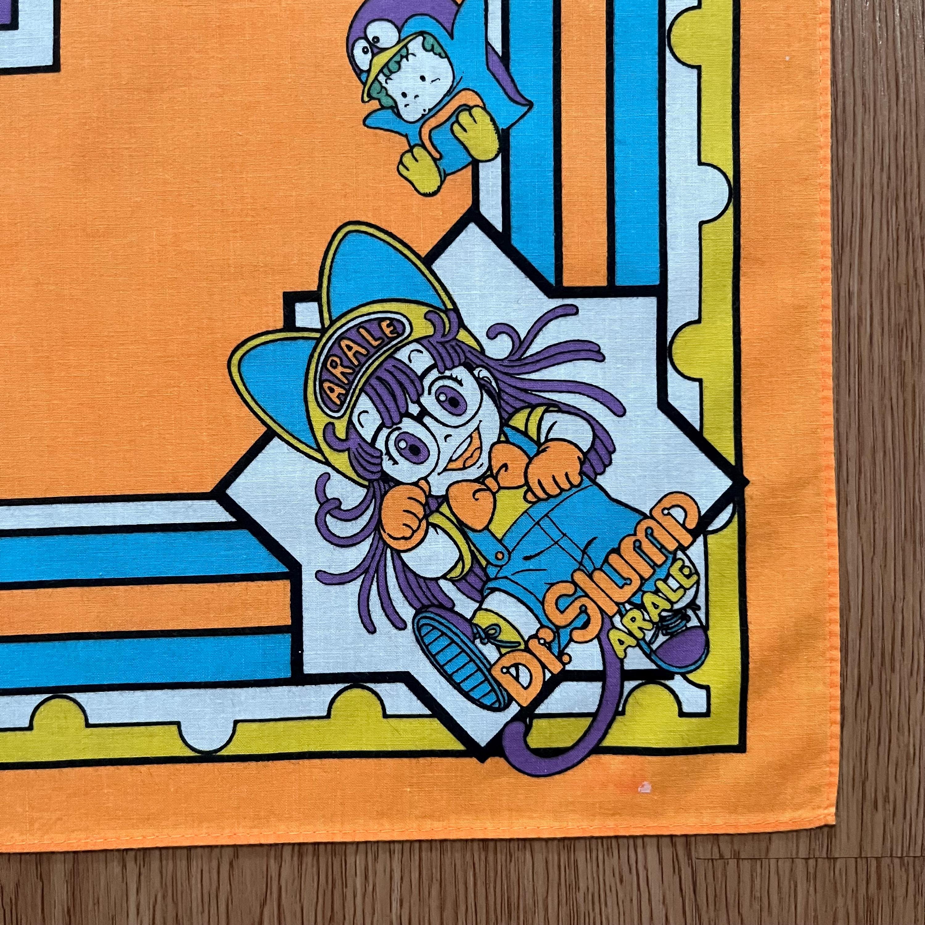 ヴィンテージ90年代 Dr.スランプ アラレちゃん ハンカチ - Etsy 日本