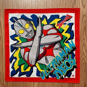 Vintage Ultraman Handkerchief