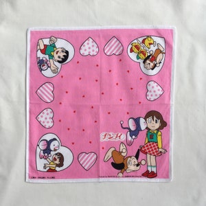 Vintage90s Cartoon / Anime  Handkerchief
