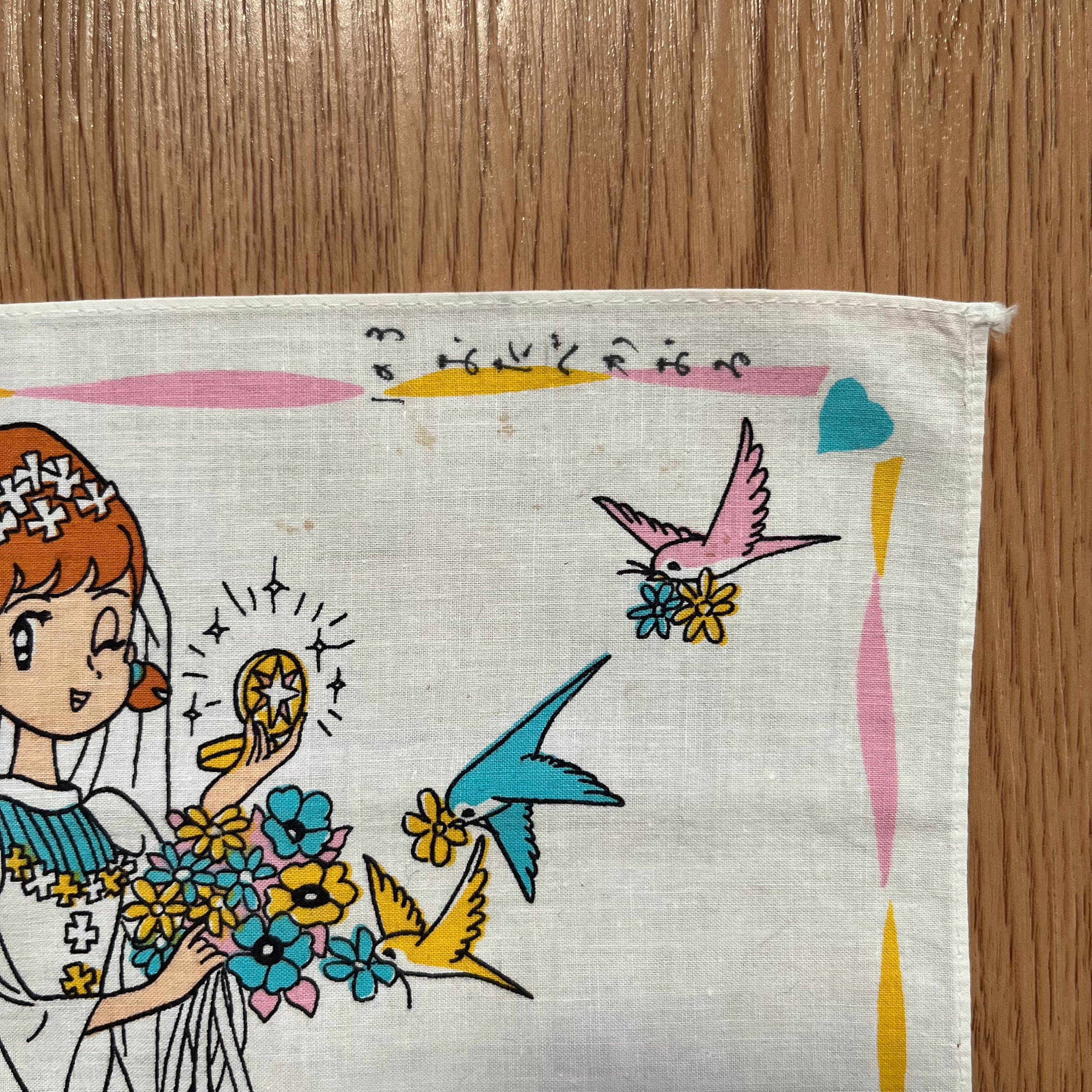 Vintage90s ひみつのアッコちゃん 漫画・アニメ ハンカチ - Etsy 日本
