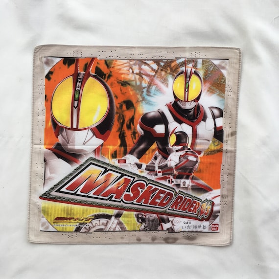 ヴィンテージ 仮面ライダーファイズ ハンカチ - Etsy 日本