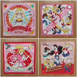 Vintage90s Sailor moon  Handkerchief