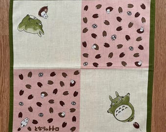 Vintage90s Totoro Ghibli Handkerchief