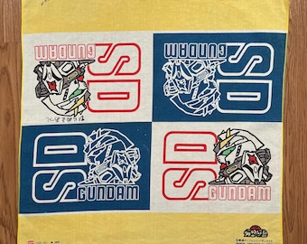 Vintage1989s SD Gundam Handkerchief