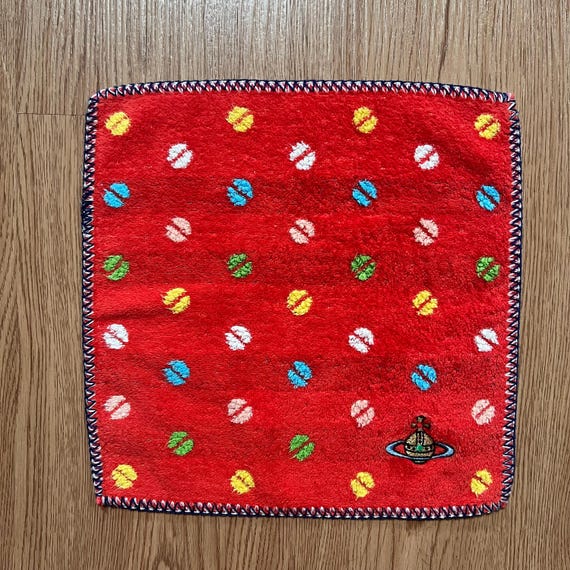 Vintage Vivienne Westwood 2 Side Towel Handkerchief - Etsy