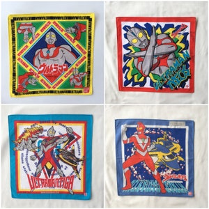 Vintage Ultraman Handkerchief