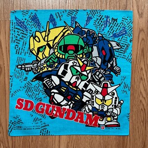 Vintage90s SD Gundam Handkerchief