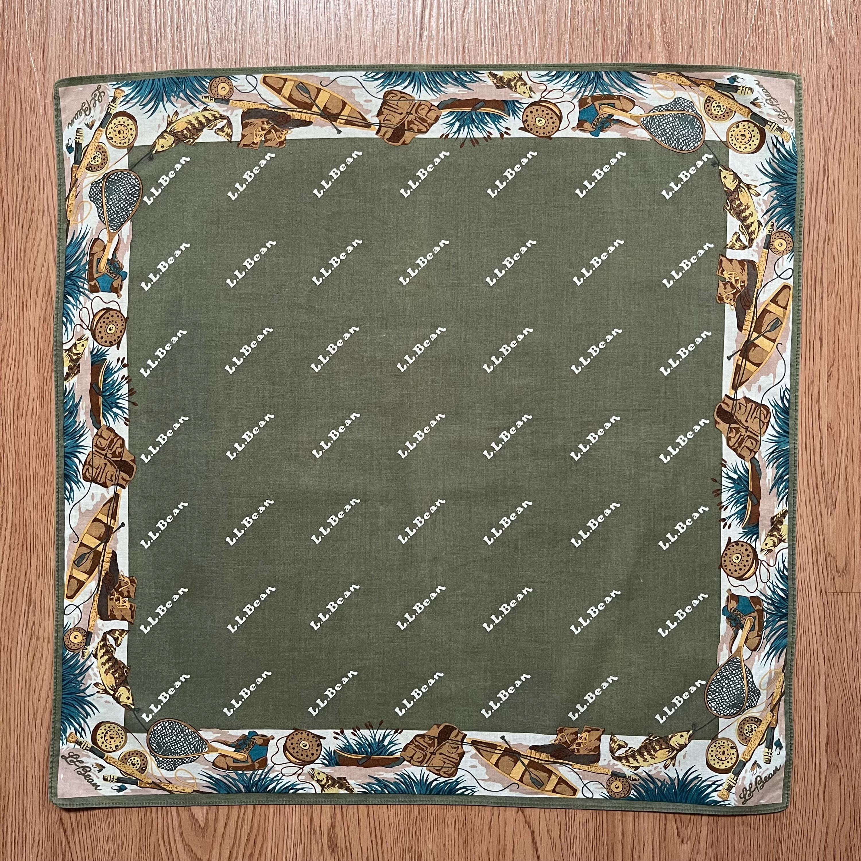 Vintage LL bean Handkerchief