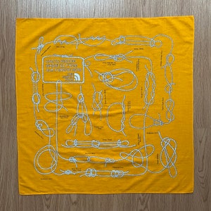 Vintage The North Face / Knots Handkerchief