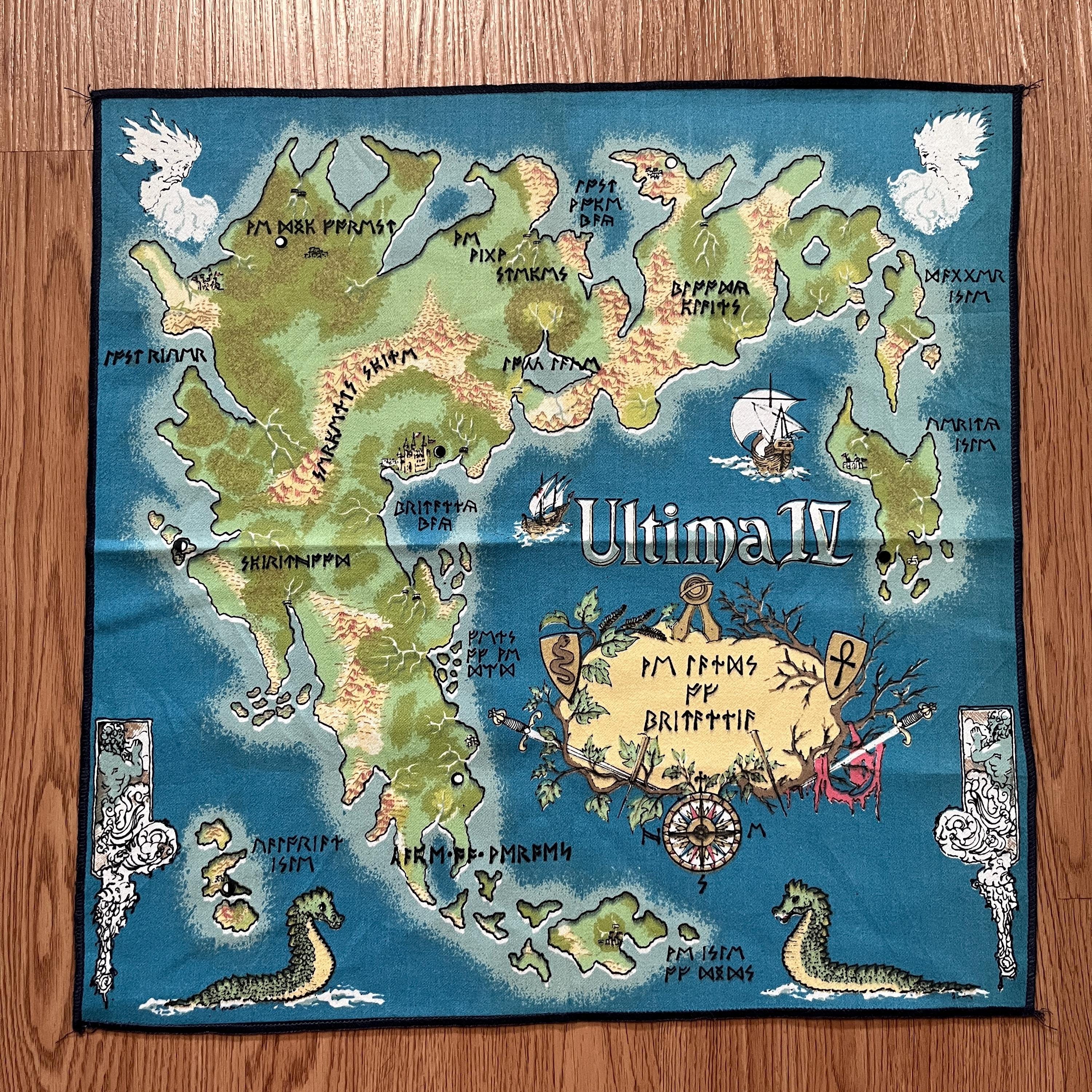 Ultima Iv Map - Etsy