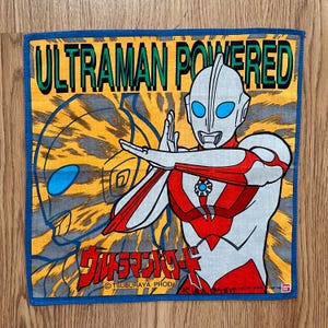 Vintage Ultraman Handkerchief