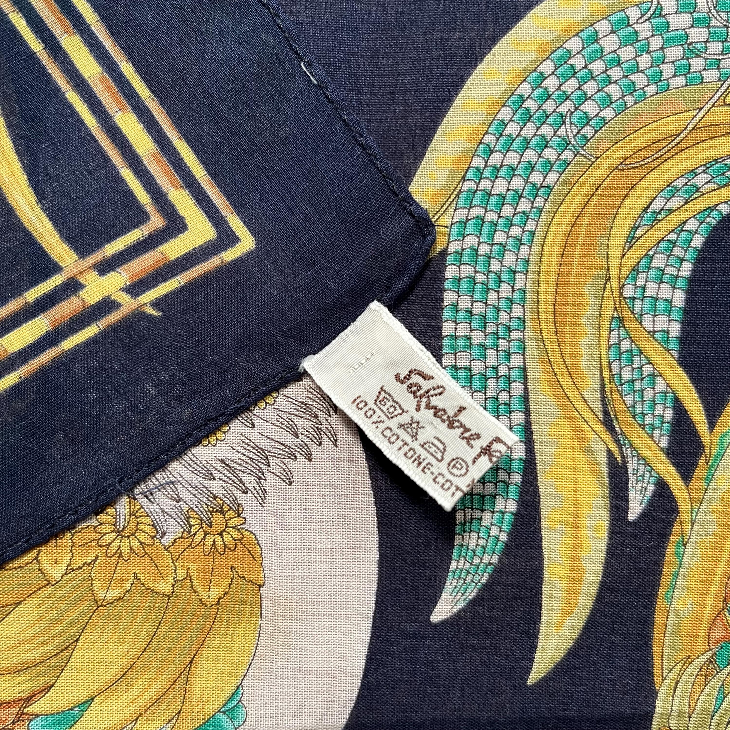 Vintage Salvatore Ferragamo Made in Italy Handkerchief - Etsy