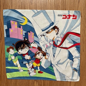 Vintage1996s Detective conan Handkerchief