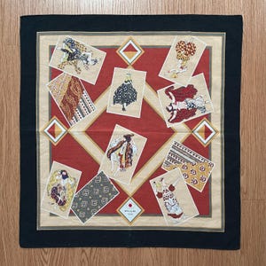 Vintage Japanese / Art  Handkerchief