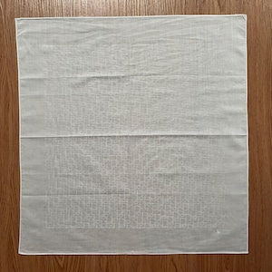 Vintage Christian Dior Monogram Handkerchief