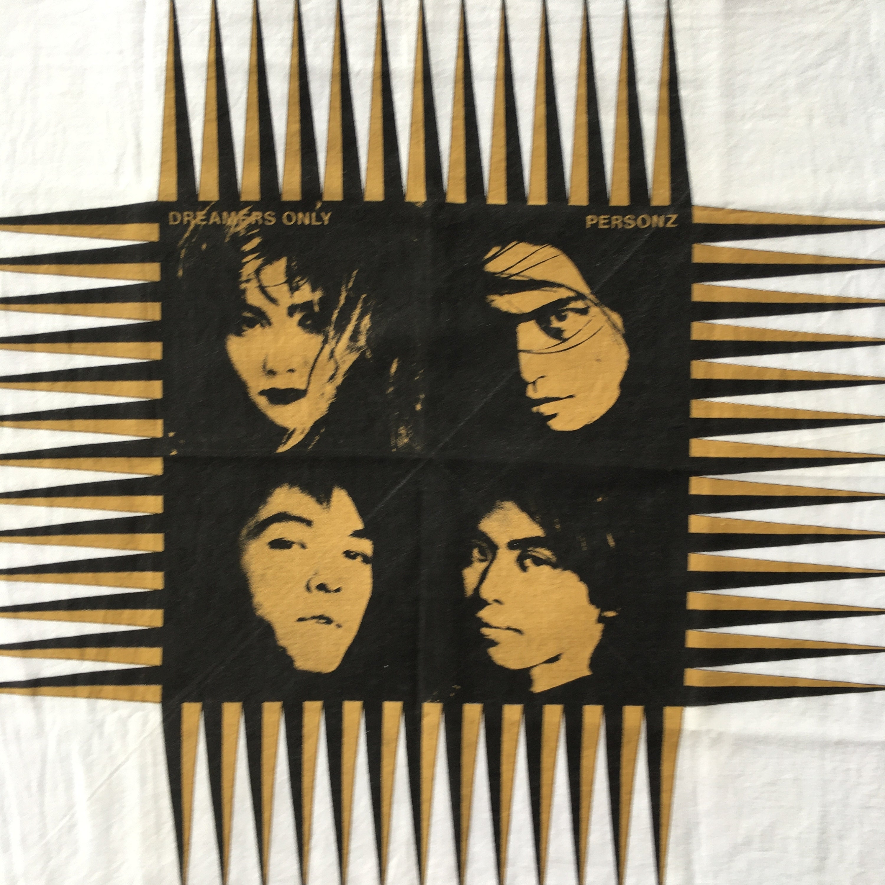 Vintage Personz / Music Band / Pop Handkerchief - Etsy