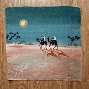 Vintage Seiji Fujishiro Handkerchief