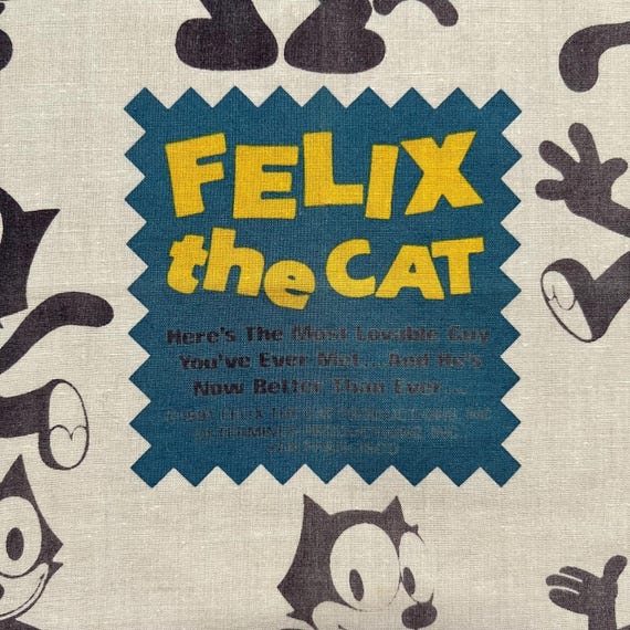 ヴィンテージ フィリックス・ザ・キャット ハンカチ - Etsy 日本
