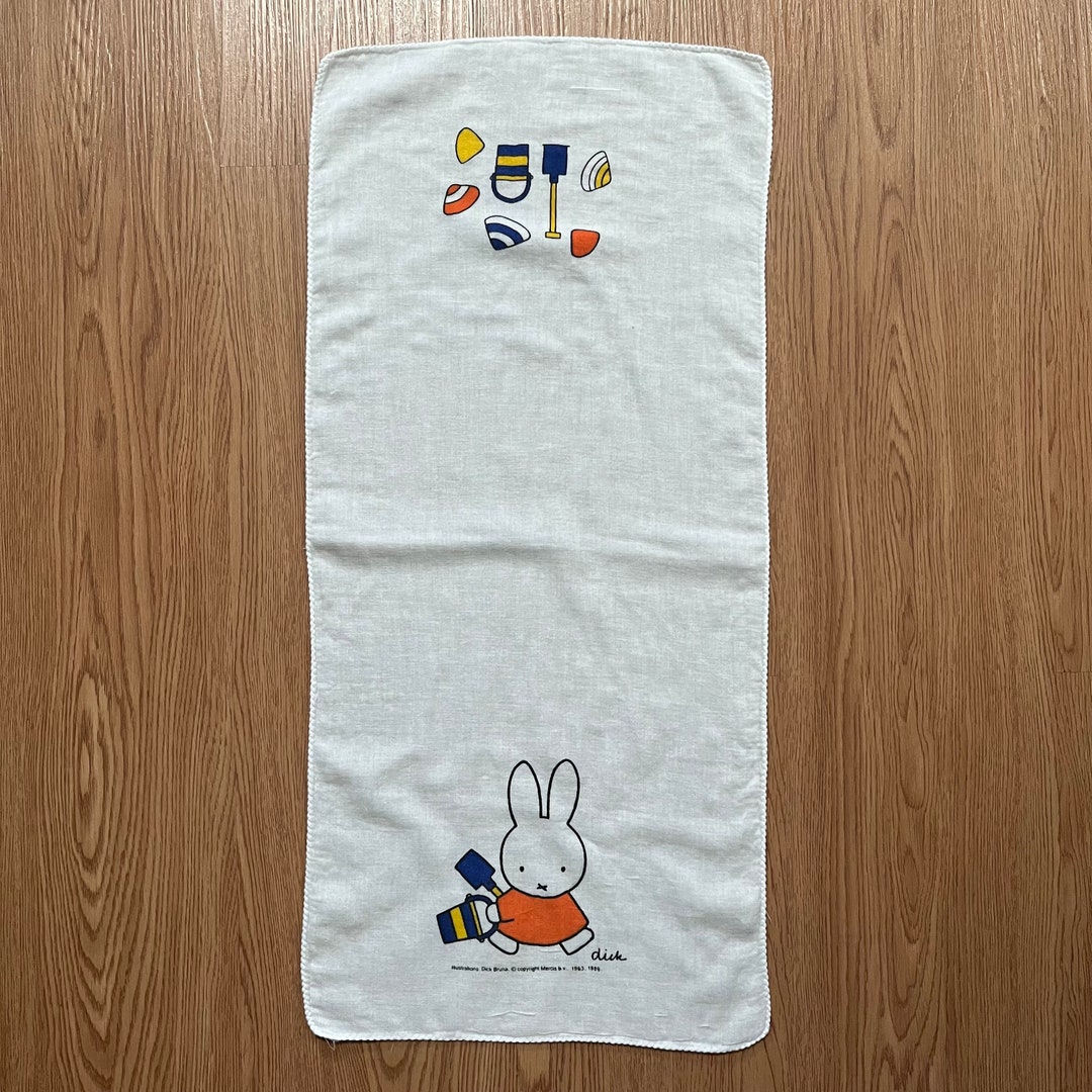 Vintage90s Miffy Rabbit Handkerchief - Etsy