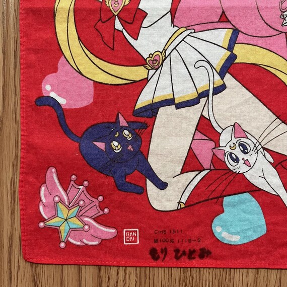 ヴィンテージ90年代セーラームーンハンカチ - Etsy 日本