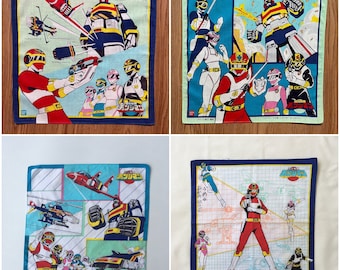 【激レア】超獣戦隊　ライブマン　ハンカチ ヴィンテージ90年代 ライブマン / スーパー戦隊 ハンカチ - Etsy 日本