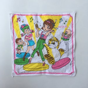 Vintage90s Cartoon / Anime  Handkerchief