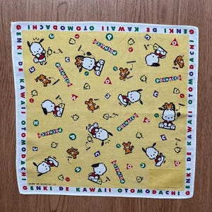 Vintage90s Pochacco / Sanrio Handkerchief