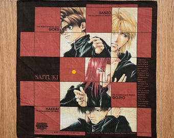 Vintage2000s 最遊記/アニメハンカチ - Etsy 日本