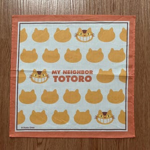 Vintage90s Totoro Ghibli Handkerchief