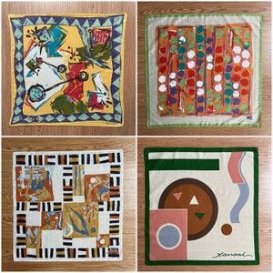 Vintage Kansai Graphic / art Handkerchief