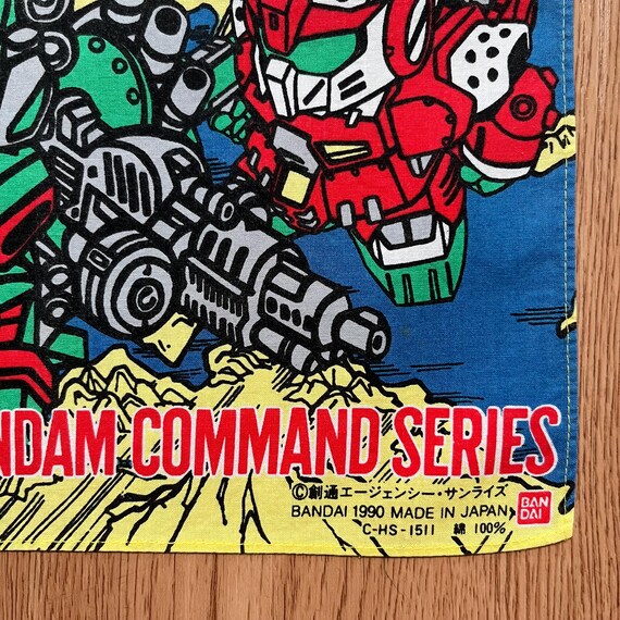 ヴィンテージ90年代 SDガンダム コマンドシリーズ ハンカチ - Etsy 日本