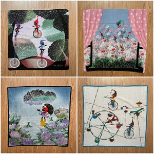 Vintage Seiji Fujishiro Handkerchief